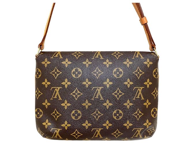Louis Vuitton Musette Tango Monogram Schultertasche Braun - Ansicht 2