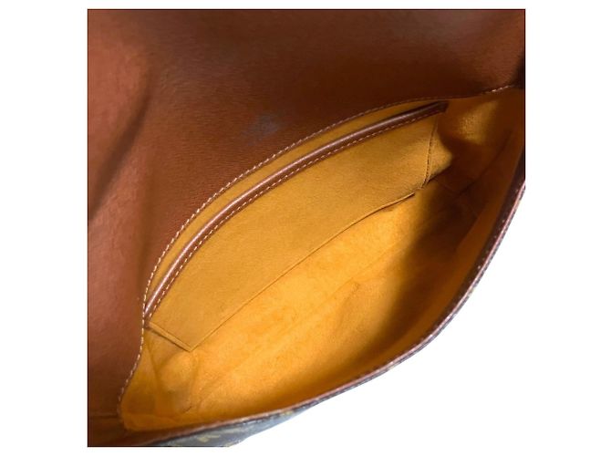 Louis Vuitton Musette Tango Monogram Schultertasche Braun - Ansicht 8