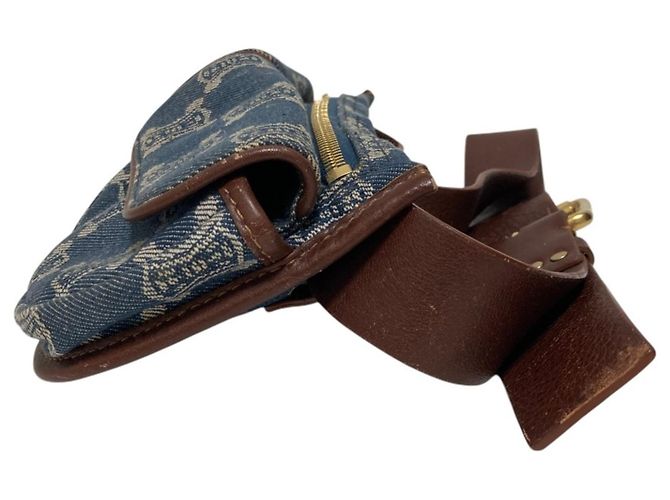 Céline Borsello da vita Celine Macadam Denim Blu - vista 3