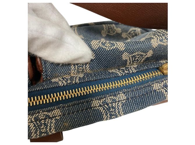 Céline Borsello da vita Celine Macadam Denim Blu - vista 9