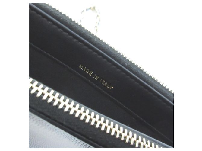 Borsa a tracolla con catena e portafoglio Chanel Deauville in pelle Caviar Nero - vista 10