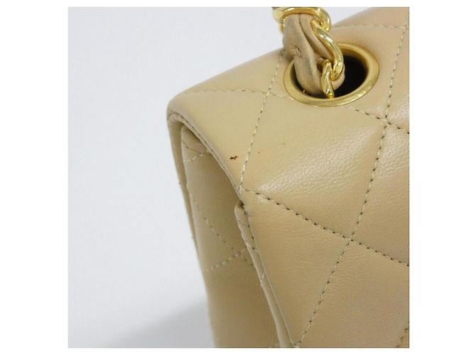 Borsa a tracolla Chanel 01163 Dark Beige - vista 4