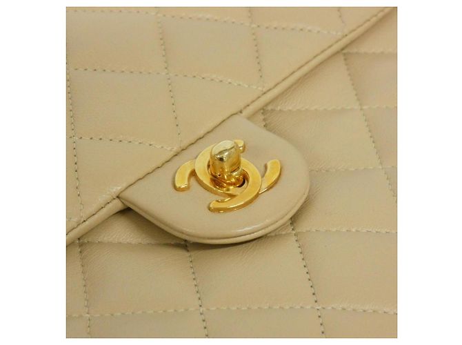 Borsa a tracolla Chanel 01163 Dark Beige - vista 5
