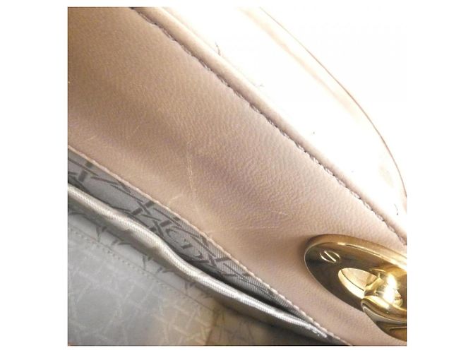 Borsa a mano Christian Dior My Lady Small Beige - vista 10