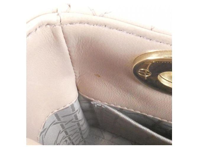 Borsa a mano Christian Dior My Lady Small Beige - vista 9