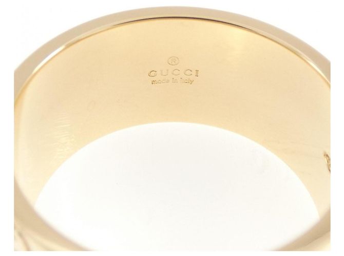 Anello Gucci Icon in oro giallo D'oro - vista 3