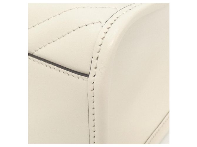 Borsa a tracolla Gucci GG Marmont Bianco - vista 3