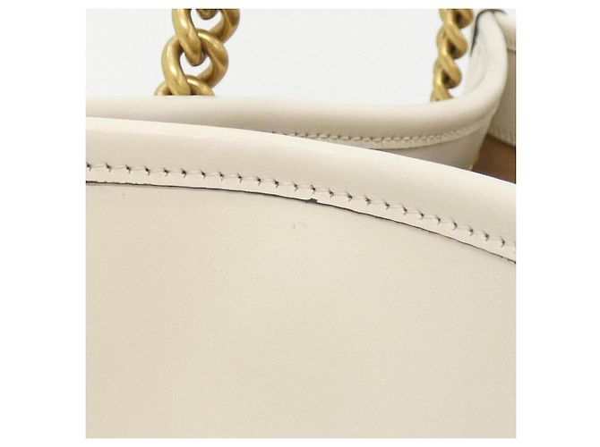 Borsa a tracolla Gucci GG Marmont Bianco - vista 6