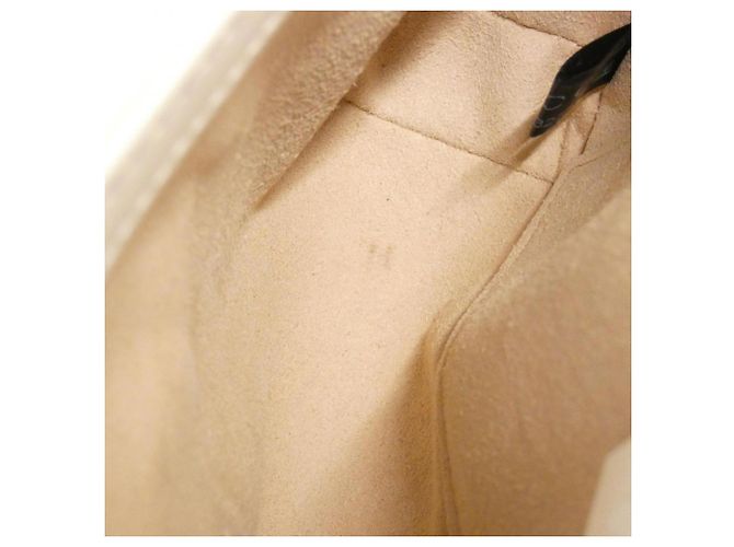 Borsa a tracolla Gucci GG Marmont Bianco - vista 10