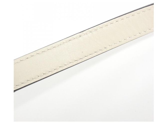 Borsa a tracolla Gucci GG Marmont Bianco - vista 8
