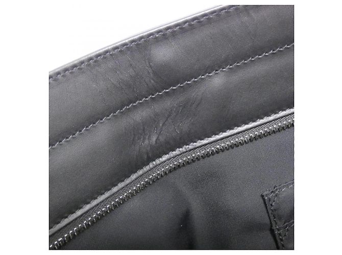 Gucci Handtasche aus schwarzem Canvas - Ansicht 8