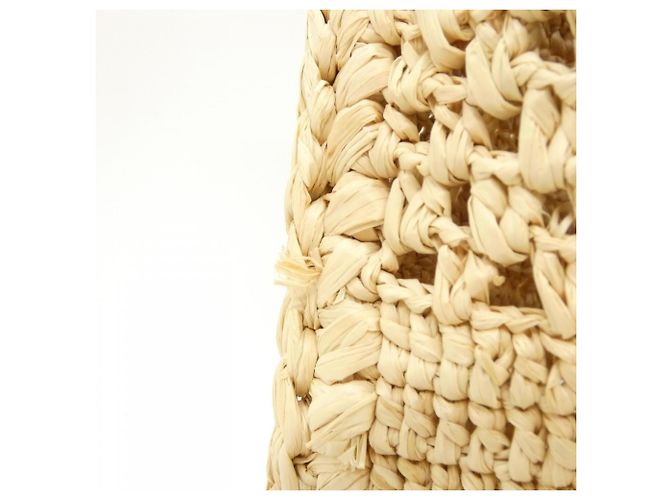 Louis Vuitton Damier Raffia Summer Shopper Tote MM Beige - vista 4