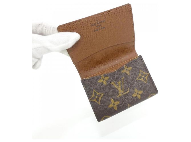 Tarjetero Louis Vuitton Monogram Castaño Monograma - vista 6