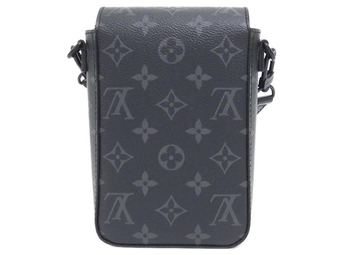 Portafoglio Vertical Wearable S-Lock Monogram Eclipse Louis Vuitton Nero Monogramma - vista 2
