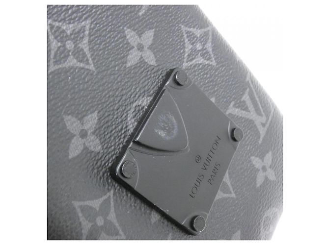 Portafoglio Vertical Wearable S-Lock Monogram Eclipse Louis Vuitton Nero Monogramma - vista 5