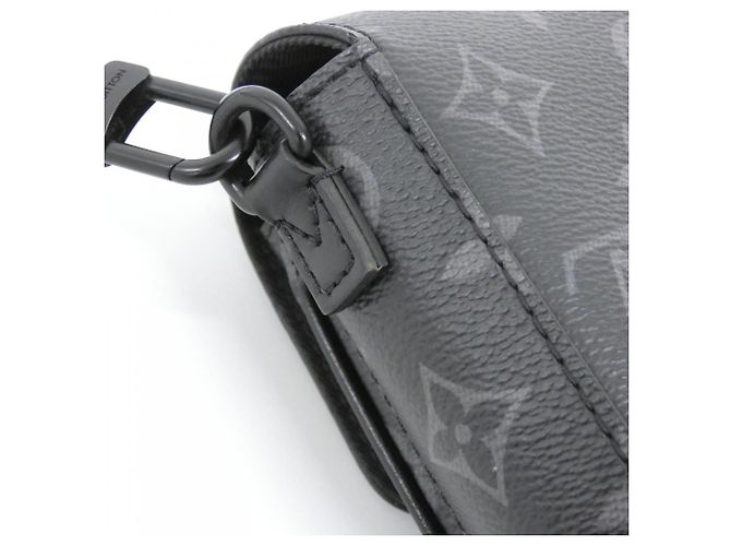 Portafoglio Vertical Wearable S-Lock Monogram Eclipse Louis Vuitton Nero Monogramma - vista 6