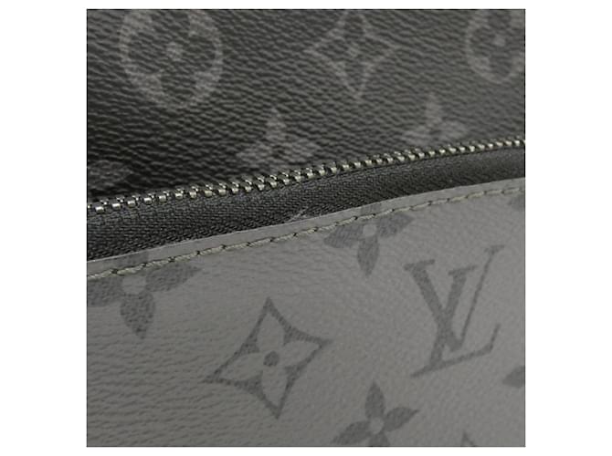 Borsa a tracolla Louis Vuitton Monogram Eclipse Reverse Trio Messenger Nero Monogramma - vista 4