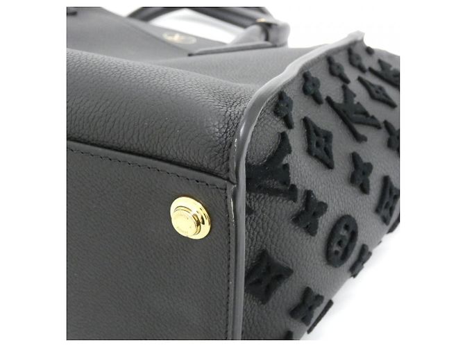 Louis Vuitton Monogram Tuftage On My Side MM Handtasche Schwarz - Ansicht 3