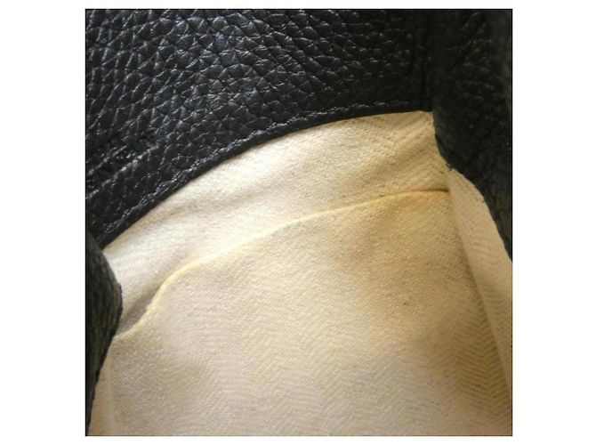 Borsa Loewe nera in pelle e tela Nero - vista 10