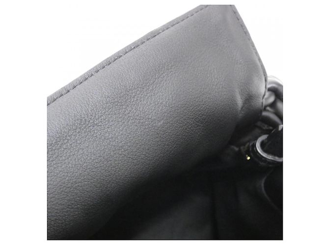 Borsa a pochette Loewe Flamenco Nero Blu navy - vista 6