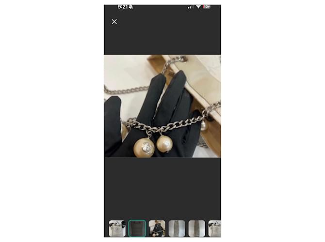 Borsa Tote Chanel Beige - vista 4