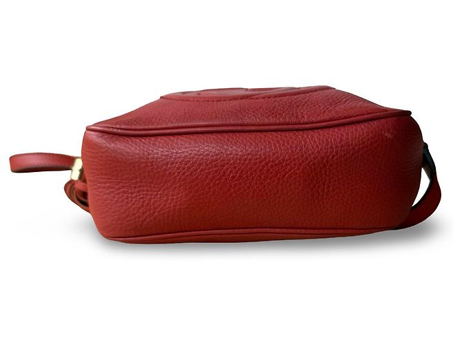 Borsa a tracolla Gucci Soho Rossa Arancione Rosso - vista 6