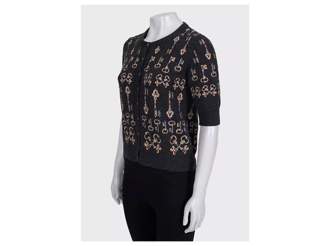 Dolce & Gabbana bestickter Kaschmir-Cardigan Größe S Pre-owned - Ansicht 2