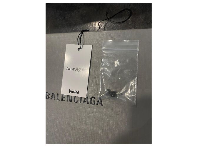 Mules BB in pelle nera Balenciaga Nero - vista 16