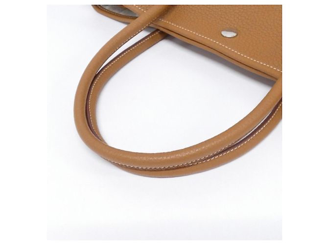 Hermès Borsa a mano Hermes Garden Party 36cm D'oro - vista 6