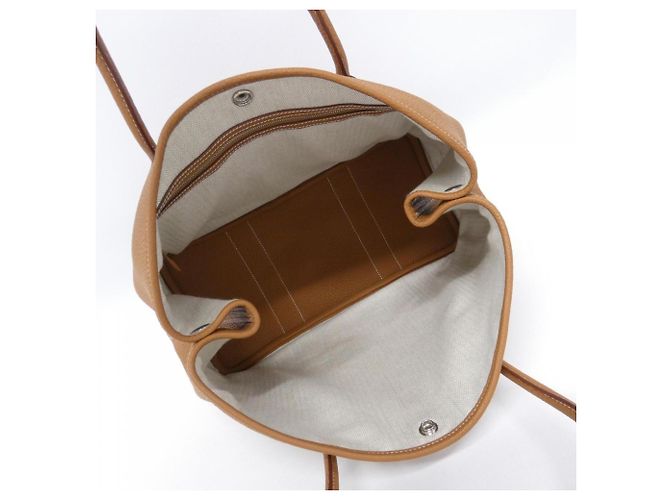 Hermès Borsa a mano Hermes Garden Party 36cm D'oro - vista 7