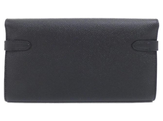 Hermès Cartera larga Hermes Kelly Classic Negro - vista 2