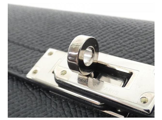 Hermès Cartera larga Hermes Kelly Classic Negro - vista 4