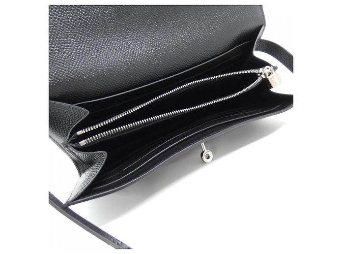 Hermès Cartera larga Hermes Kelly Classic Negro - vista 5