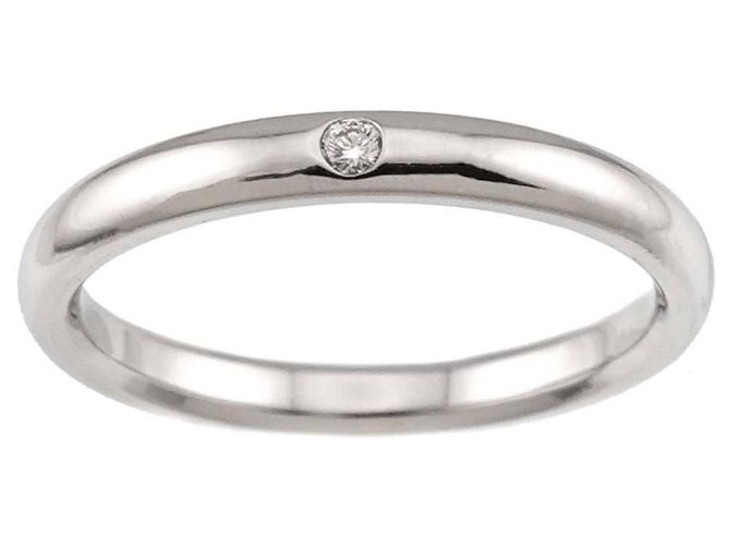 Tiffany & Co. Platinum 950 Stacking Band Ring - Ansicht 2