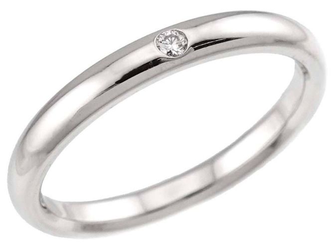 Tiffany & Co. Platinum 950 Stacking Band Ring - Ansicht 5