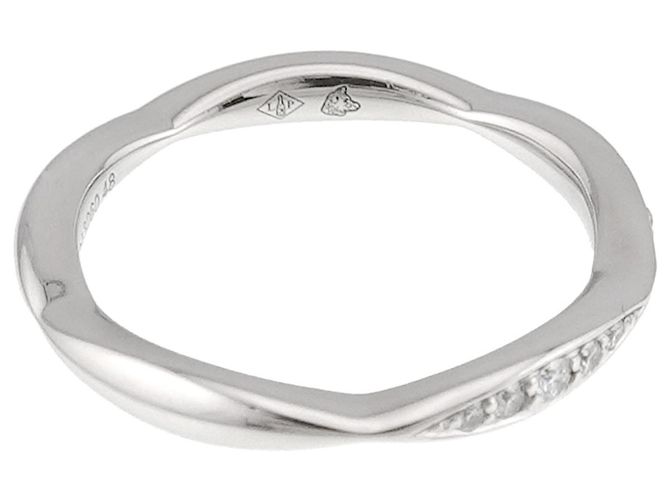 Chanel Camélia Bandring aus Platin - Ansicht 4