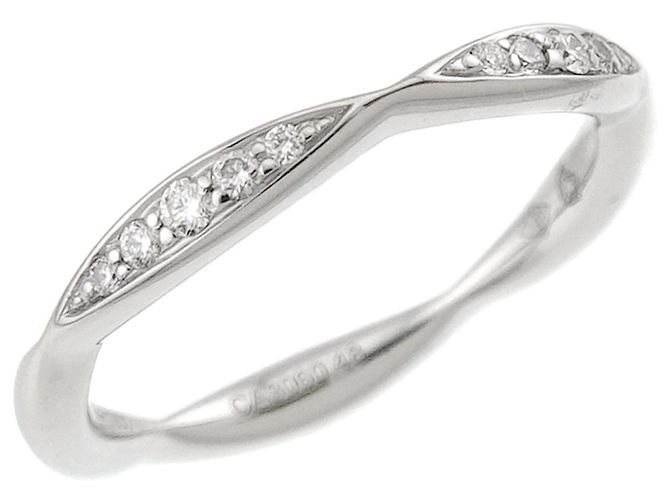 Chanel Camélia Bandring aus Platin - Ansicht 6