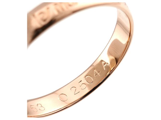 Anello Cartier Trinity in oro bianco rosa e giallo 18K - vista 3
