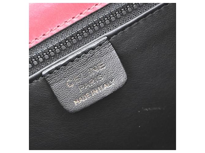 Céline Celine Vintage Leather Rosso - vista 6