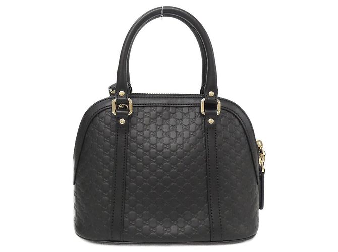 Borsa a mano Gucci in pelle nera Nero - vista 2