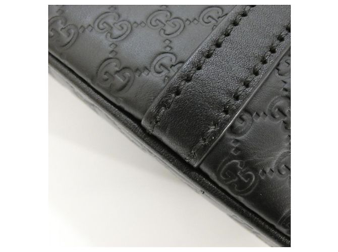 Borsa a mano Gucci in pelle nera Nero - vista 4