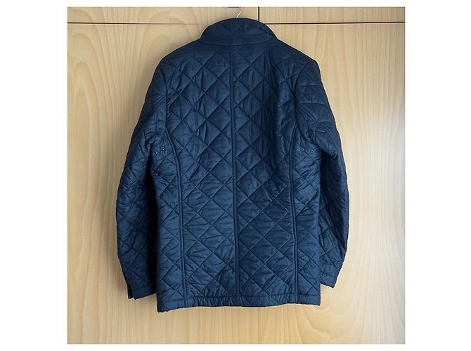 Barbour x Norton & Sons Steppblazer Dunkelblau - Ansicht 2