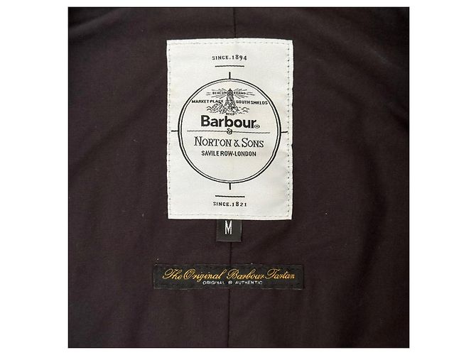 Barbour x Norton & Sons Steppblazer Dunkelblau - Ansicht 3