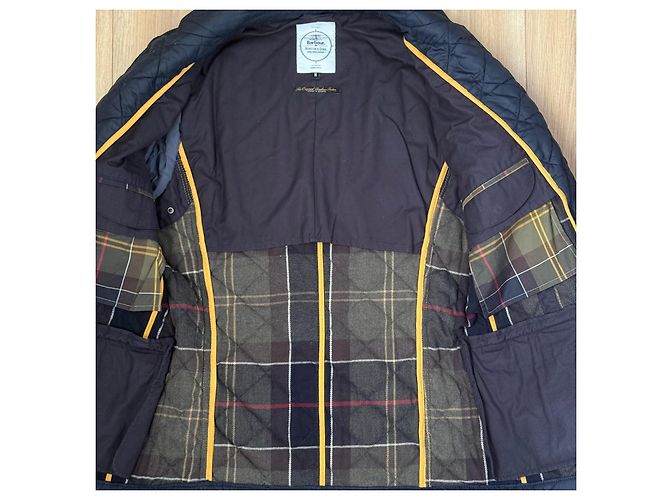 Barbour x Norton & Sons Steppblazer Dunkelblau - Ansicht 4