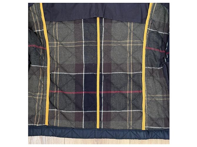 Barbour x Norton & Sons Steppblazer Dunkelblau - Ansicht 6