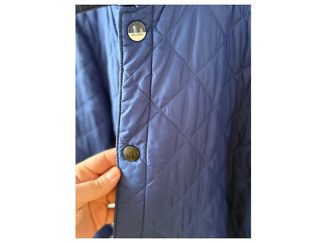 Barbour x Pantone Steppjacke Blau - Ansicht 4