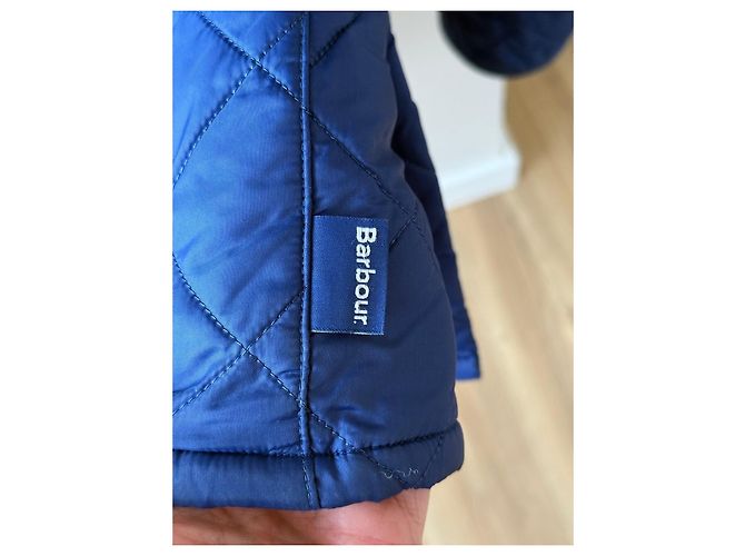 Barbour x Pantone Steppjacke Blau - Ansicht 7