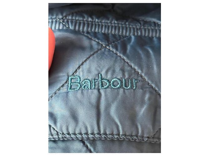 Barbour x Pantone Steppjacke Blau - Ansicht 7