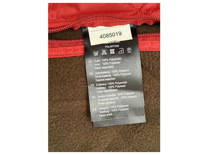 Barbour x Pantone Steppjacke Rot - Ansicht 10
