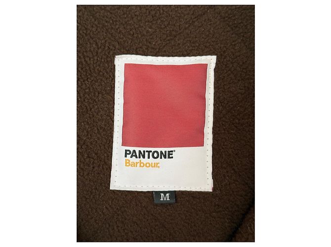 Barbour x Pantone Steppjacke Rot - Ansicht 2